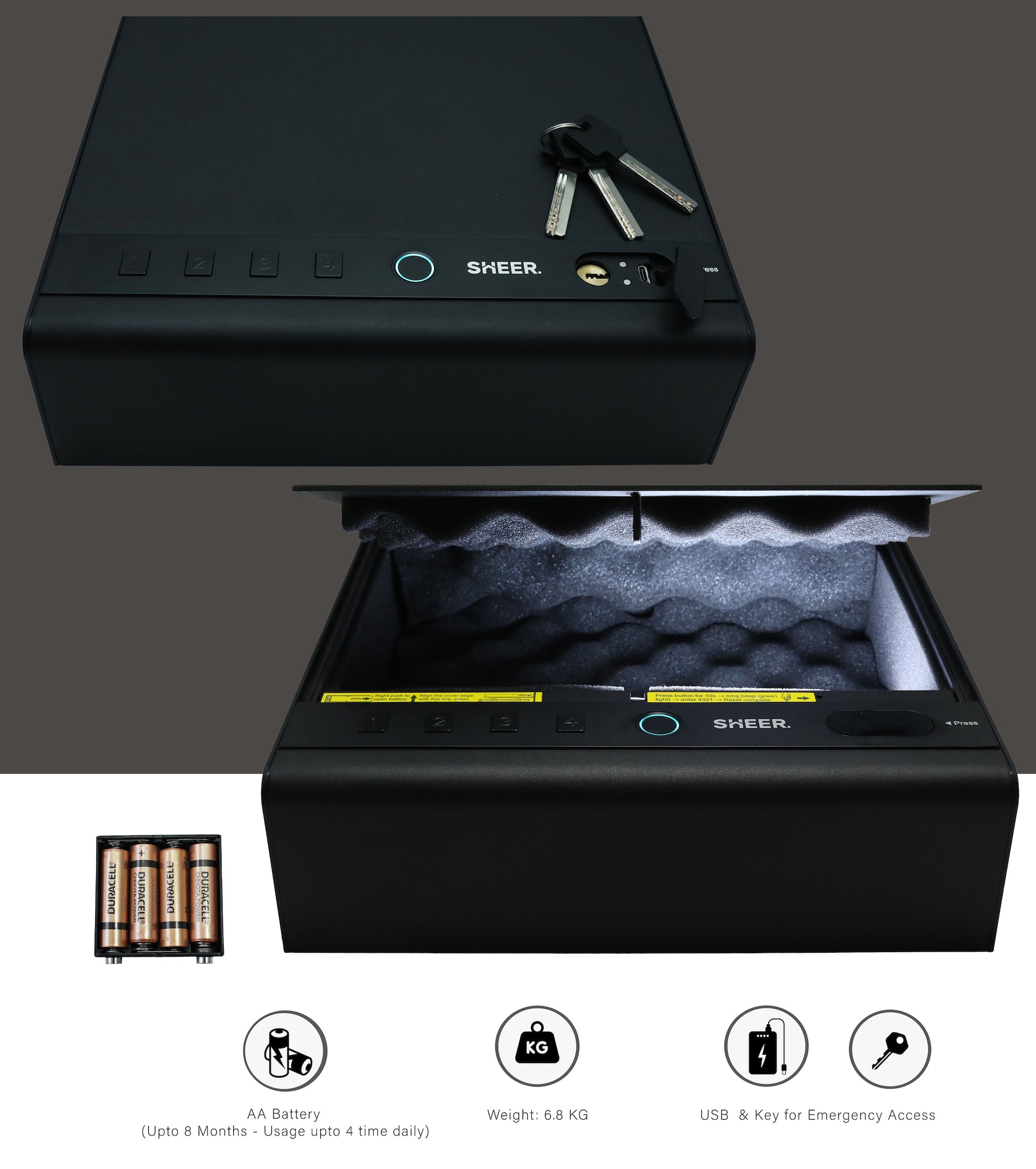 Life lone security of your valuables by Sheer