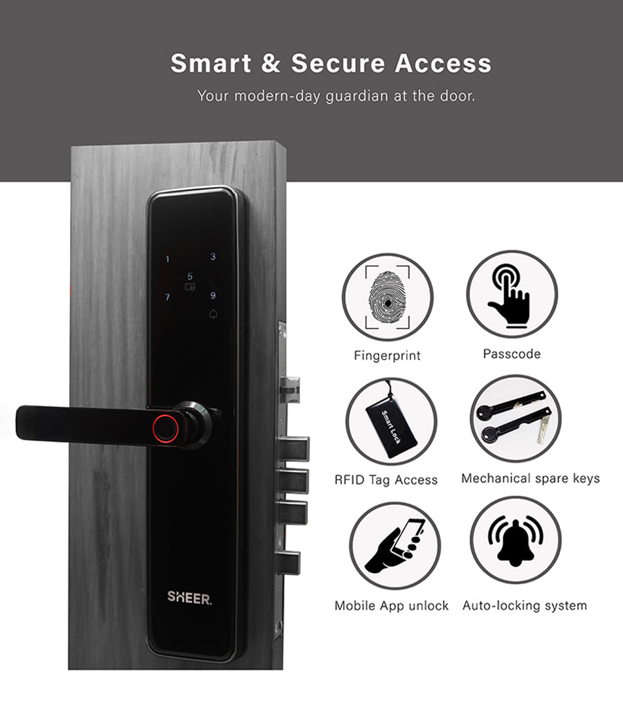 Fingerprint Locks by Sheer