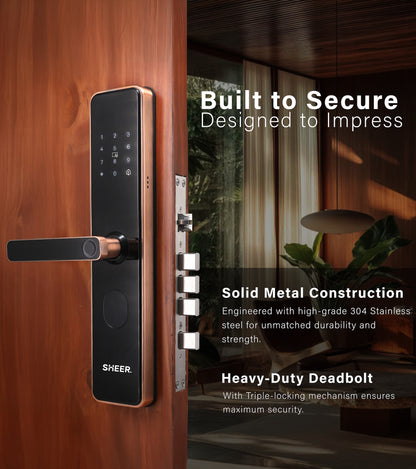 PREMIER - Fingerprint Lock (Matte Venetian)