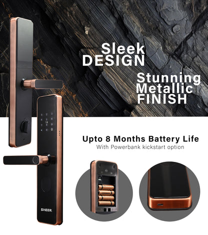 PREMIER - Fingerprint Lock (Matte Venetian)