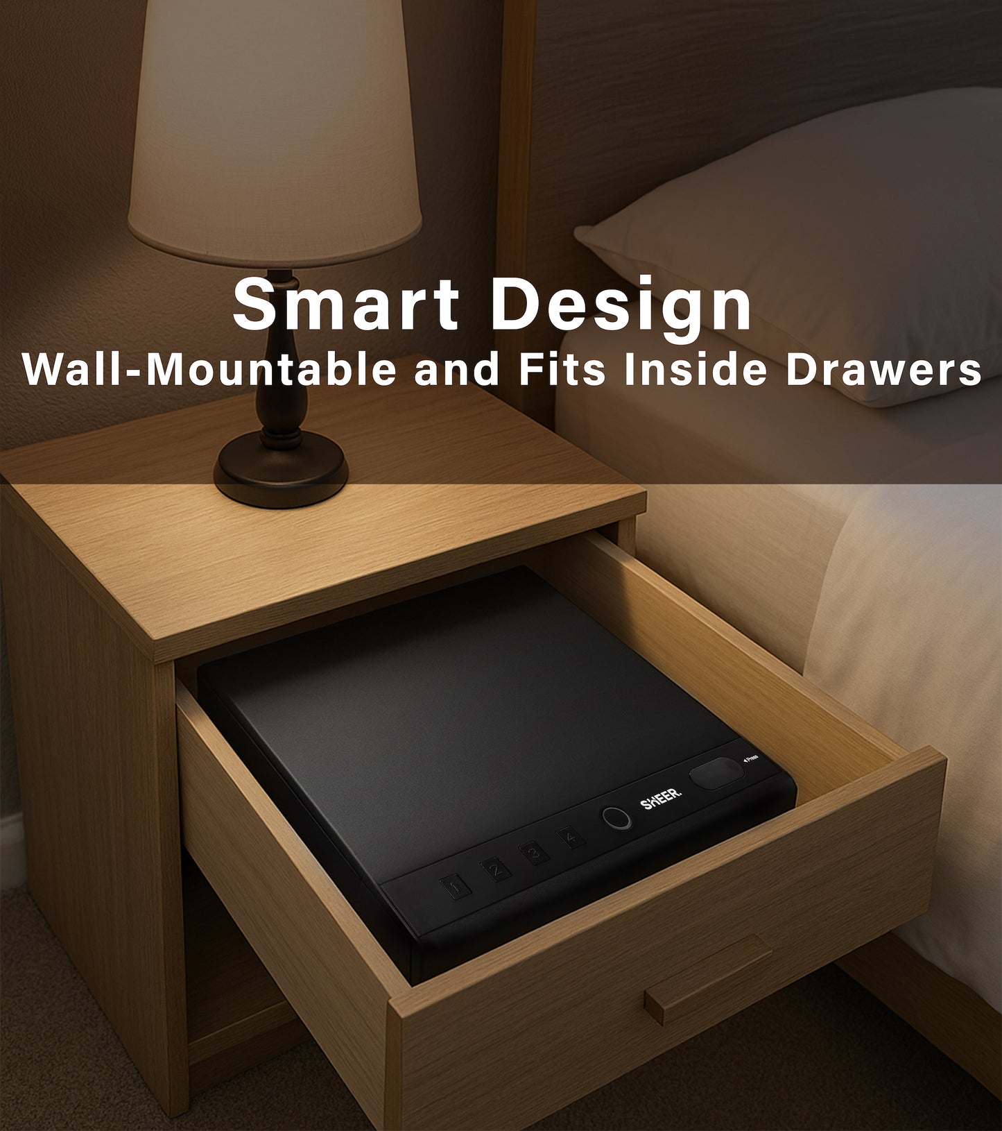 Portable and easy fit design locker