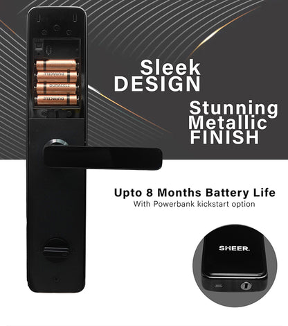 Trusted Fingerprint Door Lock of India by Sheer